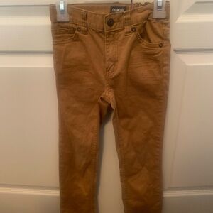 Boys size 6 dark khaki pant (butterscotch looking color) smoke free home